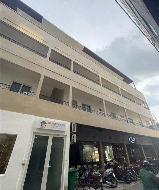 Phòng trọ Space Home Huỳnh Khương Ninh - Quận 1 - Toàn cảnh tòa nhà (*)