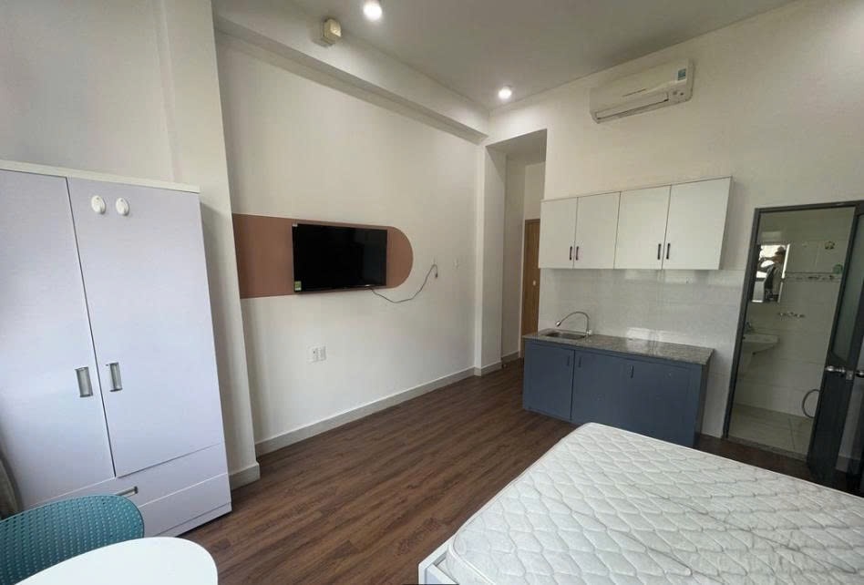 Phòng trọ Studio 35m2 tại PTC House Hoàng Diệu - Phú Nhuận - Phòng ngủ