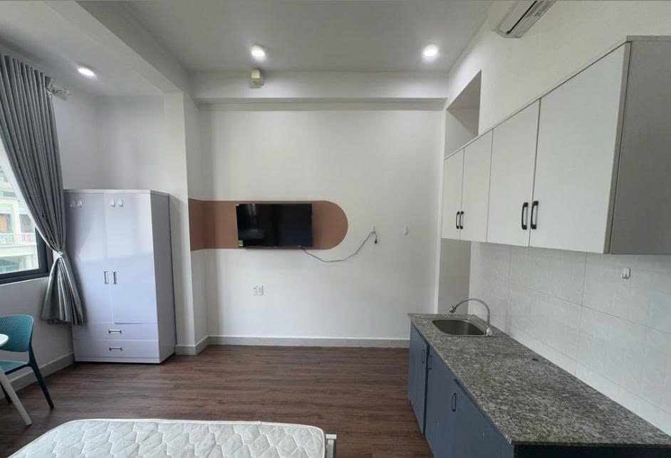 Phòng trọ Studio 35m2 tại PTC House Hoàng Diệu - Phú Nhuận - Phòng ngủ