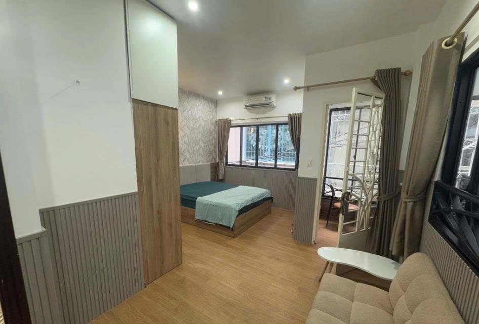 Phòng trọ Studio 40m2 tại PTC House 1 Thái Văn Lung - Quận 1 - Phòng ngủ