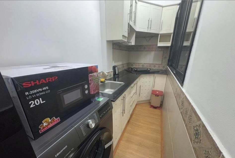 Phòng trọ Studio 40m2 tại PTC House 1 Thái Văn Lung - Quận 1 - Phòng bếp