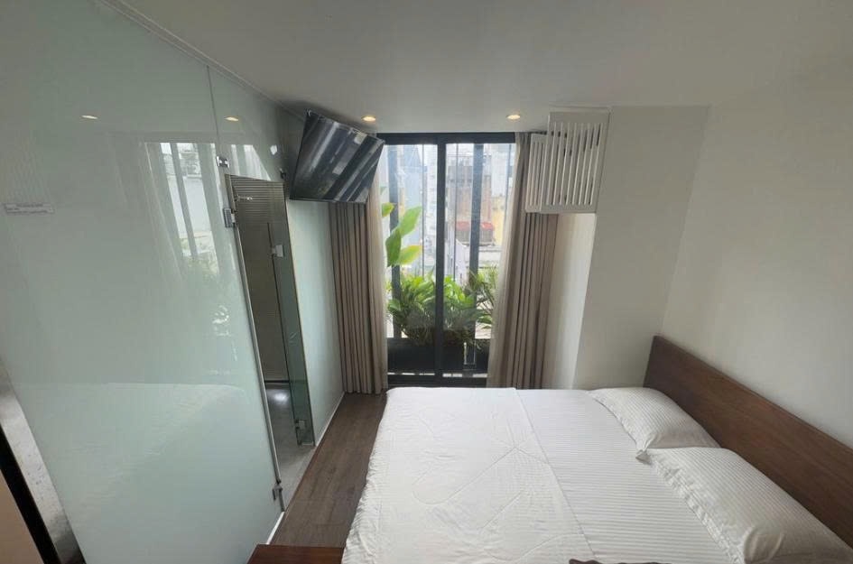 Phòng trọ Studio 35m2 tại PTC House Nguyễn Thái Học - Quận 1 - Phòng ngủ