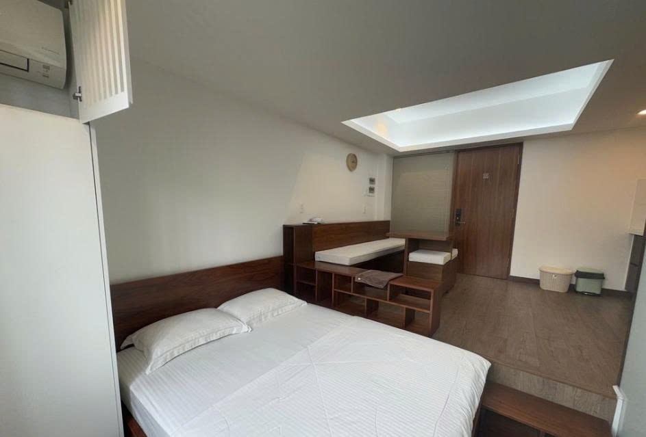 Phòng trọ Studio 35m2 tại PTC House Nguyễn Thái Học - Quận 1 - Phòng ngủ