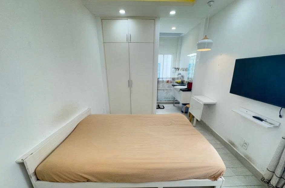 Phòng trọ Studio 25m2 tại PTC House Nguyễn Du - Quận 1 - Phòng ngủ