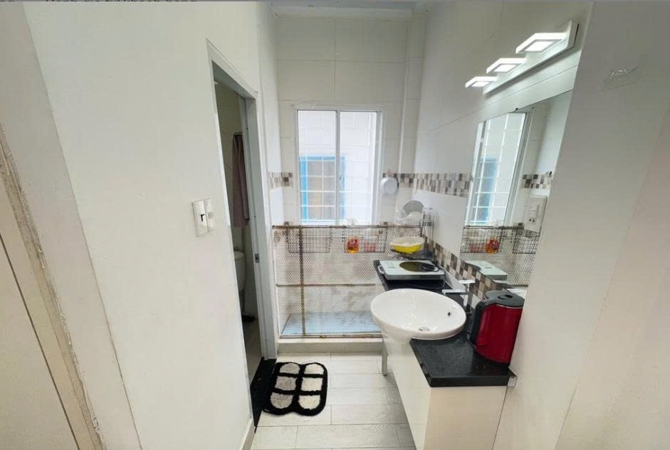 Phòng trọ Studio 25m2 tại PTC House Nguyễn Du - Quận 1 - Phòng bếp