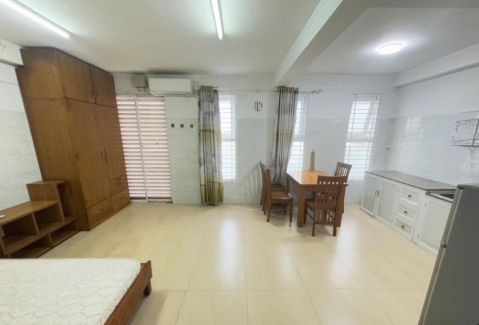 Phòng trọ Studio 25m2 tại PTC House 2 Nguyễn Thượng Hiền - Bình Thạnh - Phòng ngủ