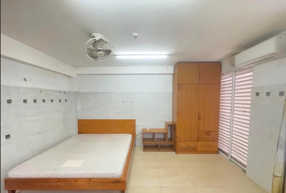 Phòng trọ Studio 25m2 tại PTC House 2 Nguyễn Thượng Hiền - Bình Thạnh - Phòng ngủ