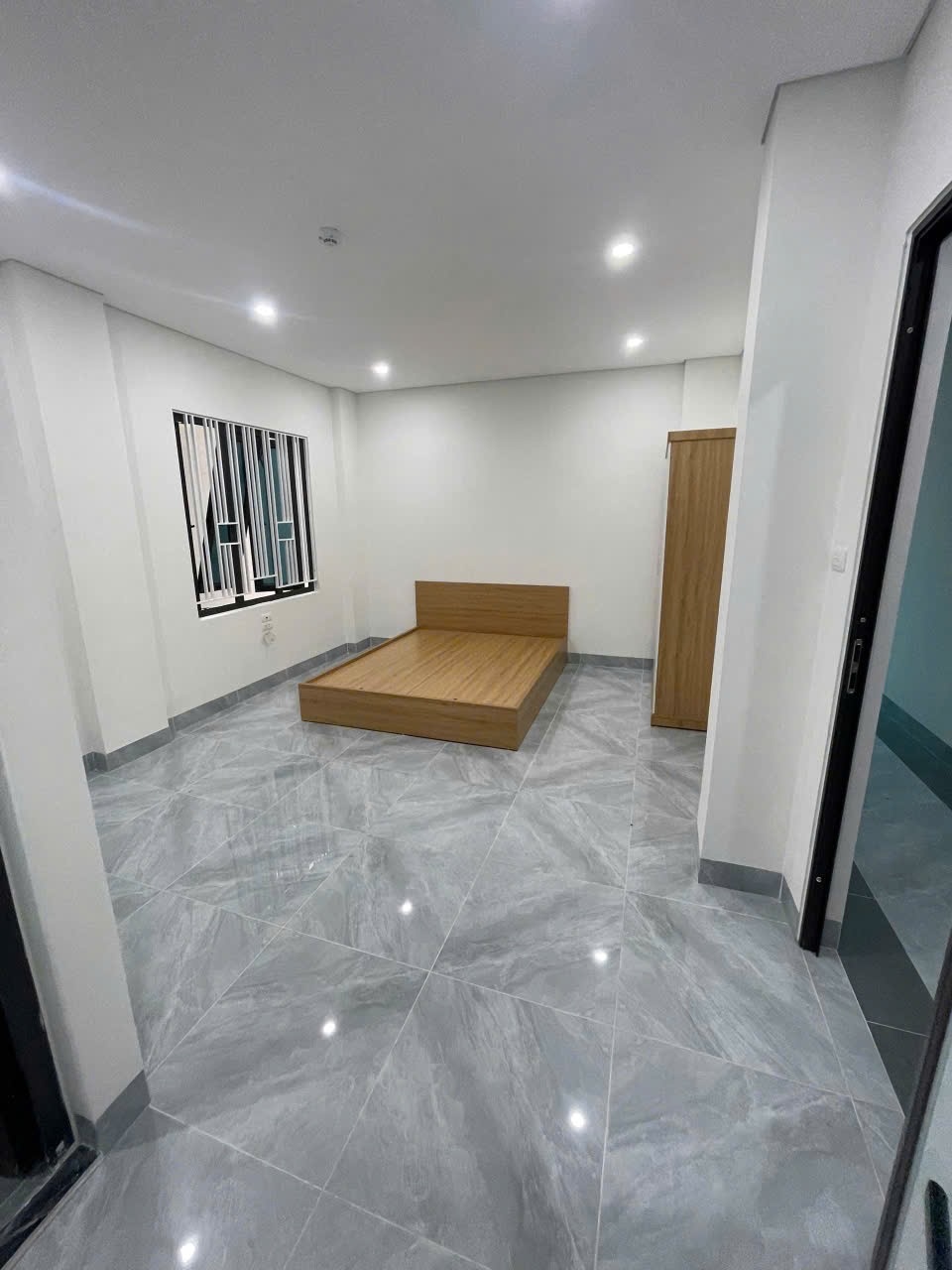 Phòng trọ Studio 25m2 tại Friends Team Kim Giang - Hoàng Mai - Phòng ngủ