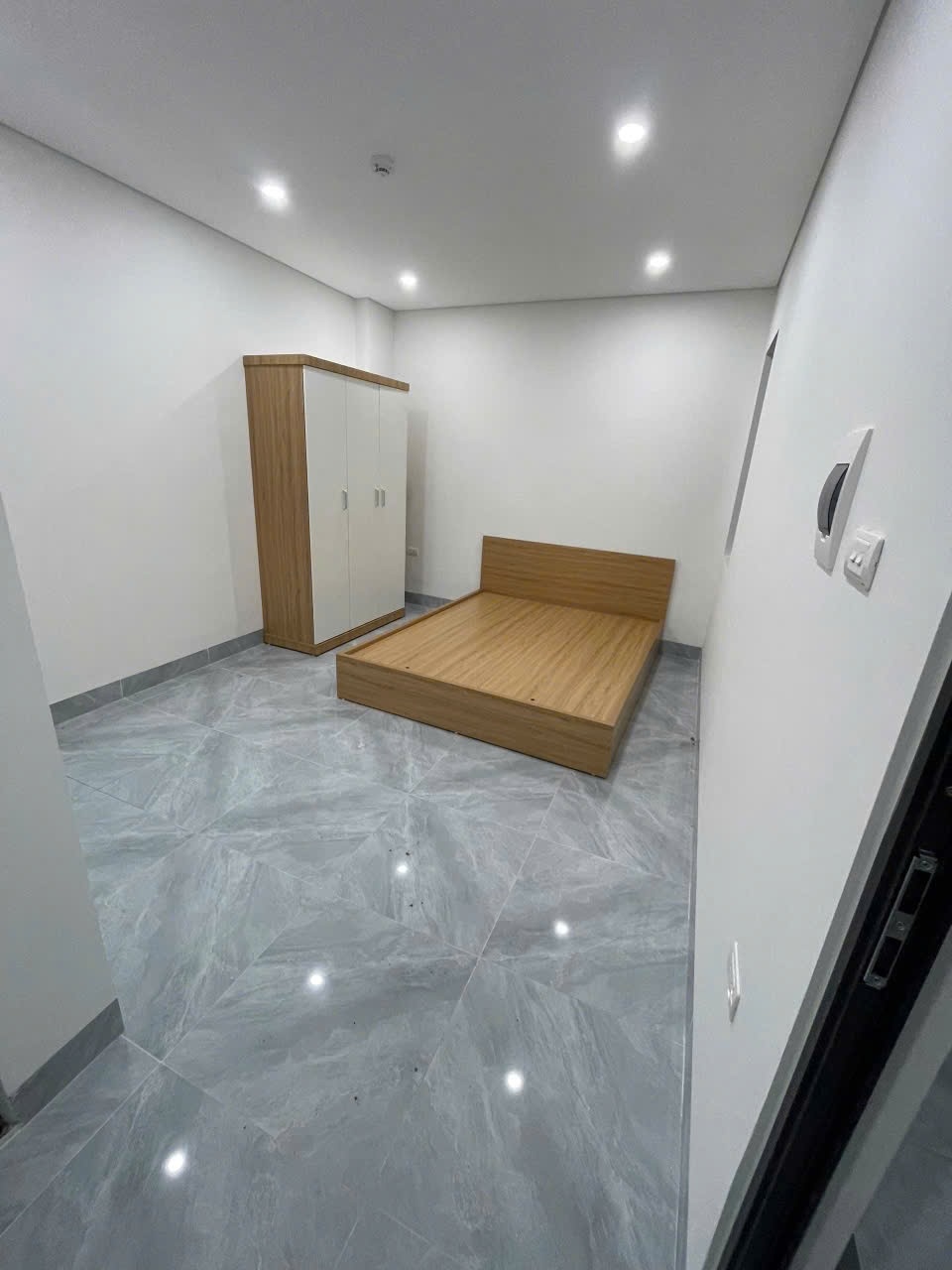 Phòng trọ Studio 30m2 tại Friends Team Kim Giang - Hoàng Mai - Phòng ngủ