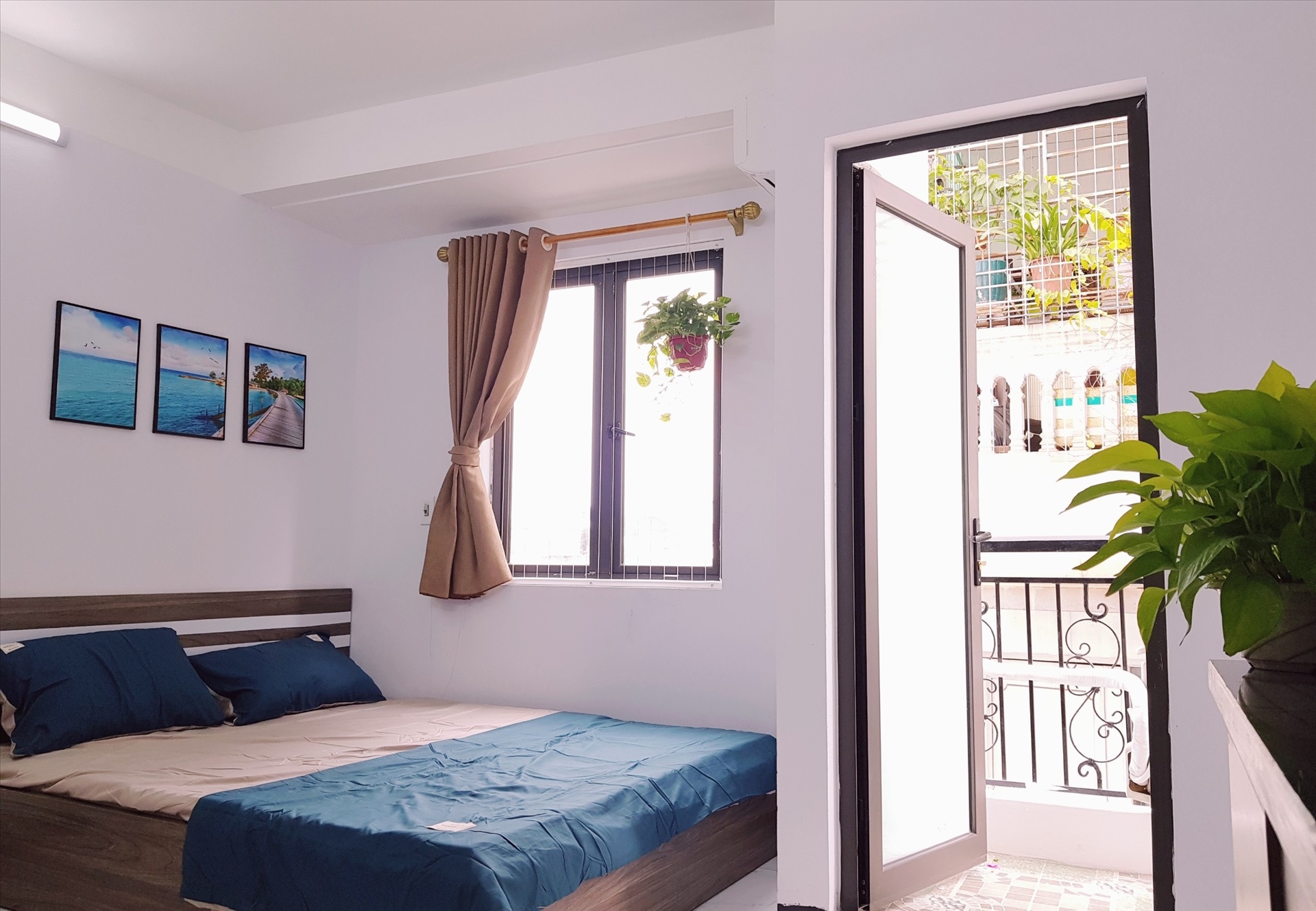 Phòng trọ Studio 25m2 tại Suha Home Nhân Hòa - Thanh Xuân - Phòng ngủ