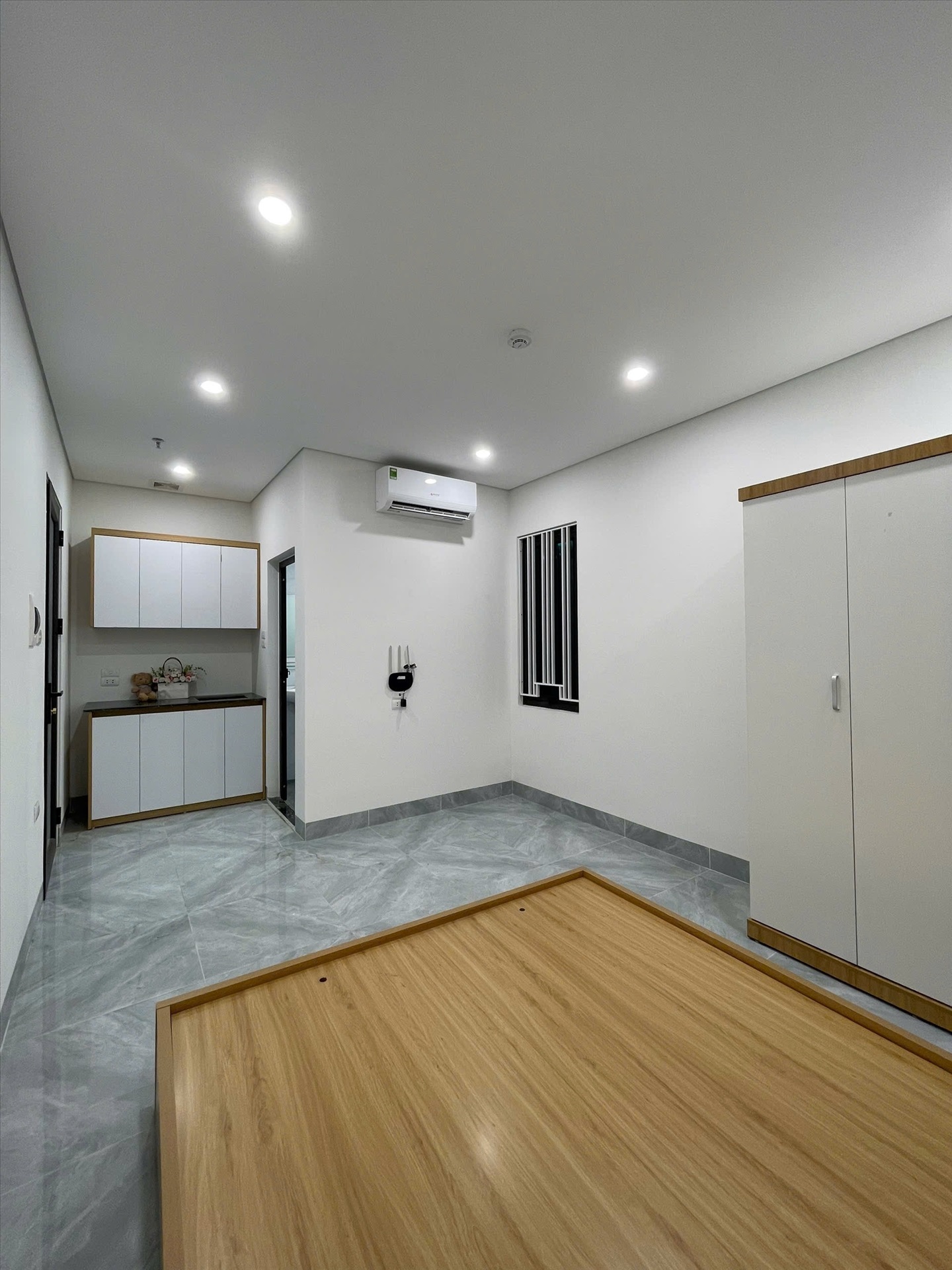 Phòng trọ Studio 30m2 tại Friends Team Kim Giang - Hoàng Mai - Phòng bếp