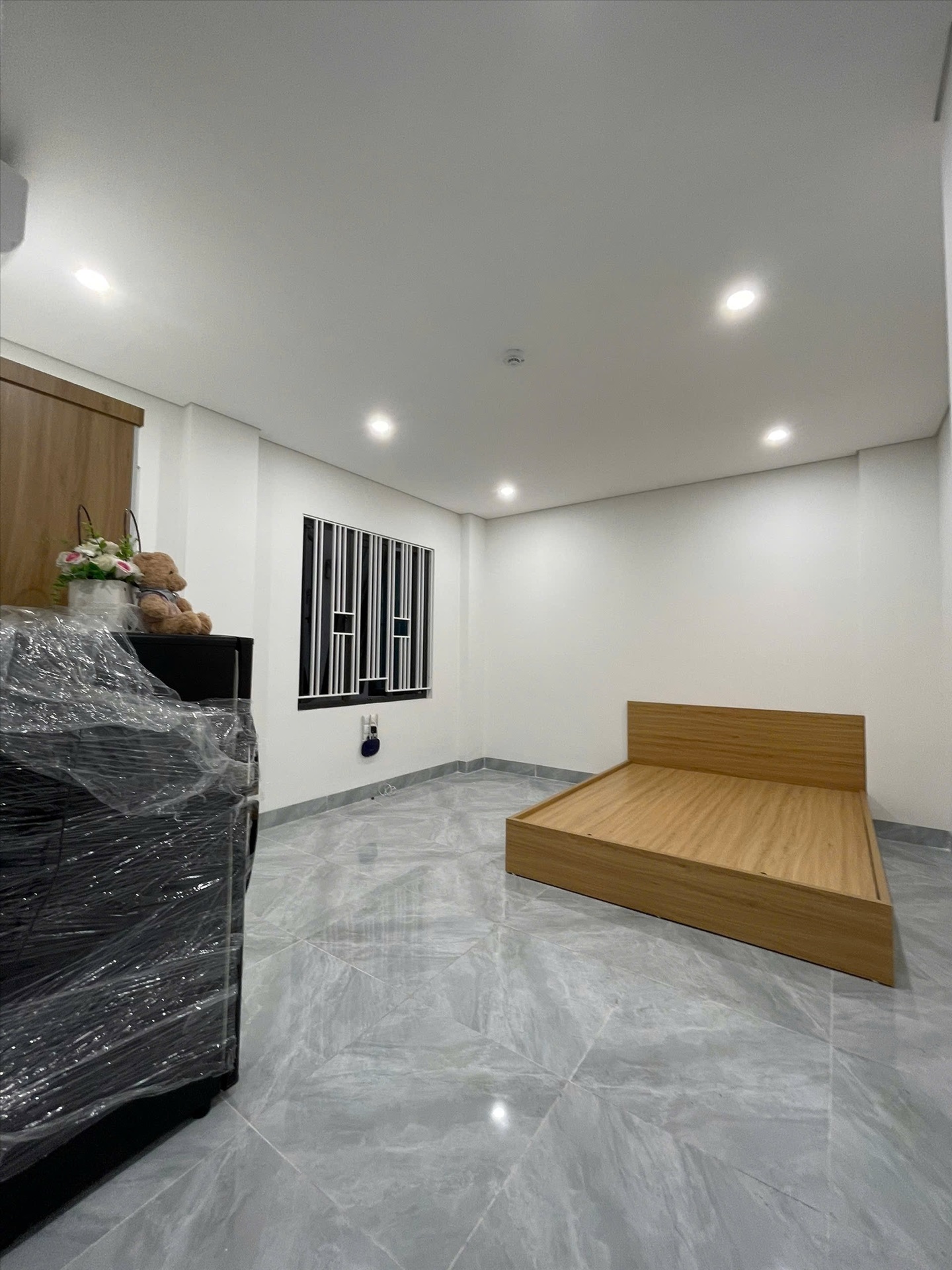 Phòng trọ Studio 25m2 tại Friends Team Kim Giang - Hoàng Mai - Phòng ngủ