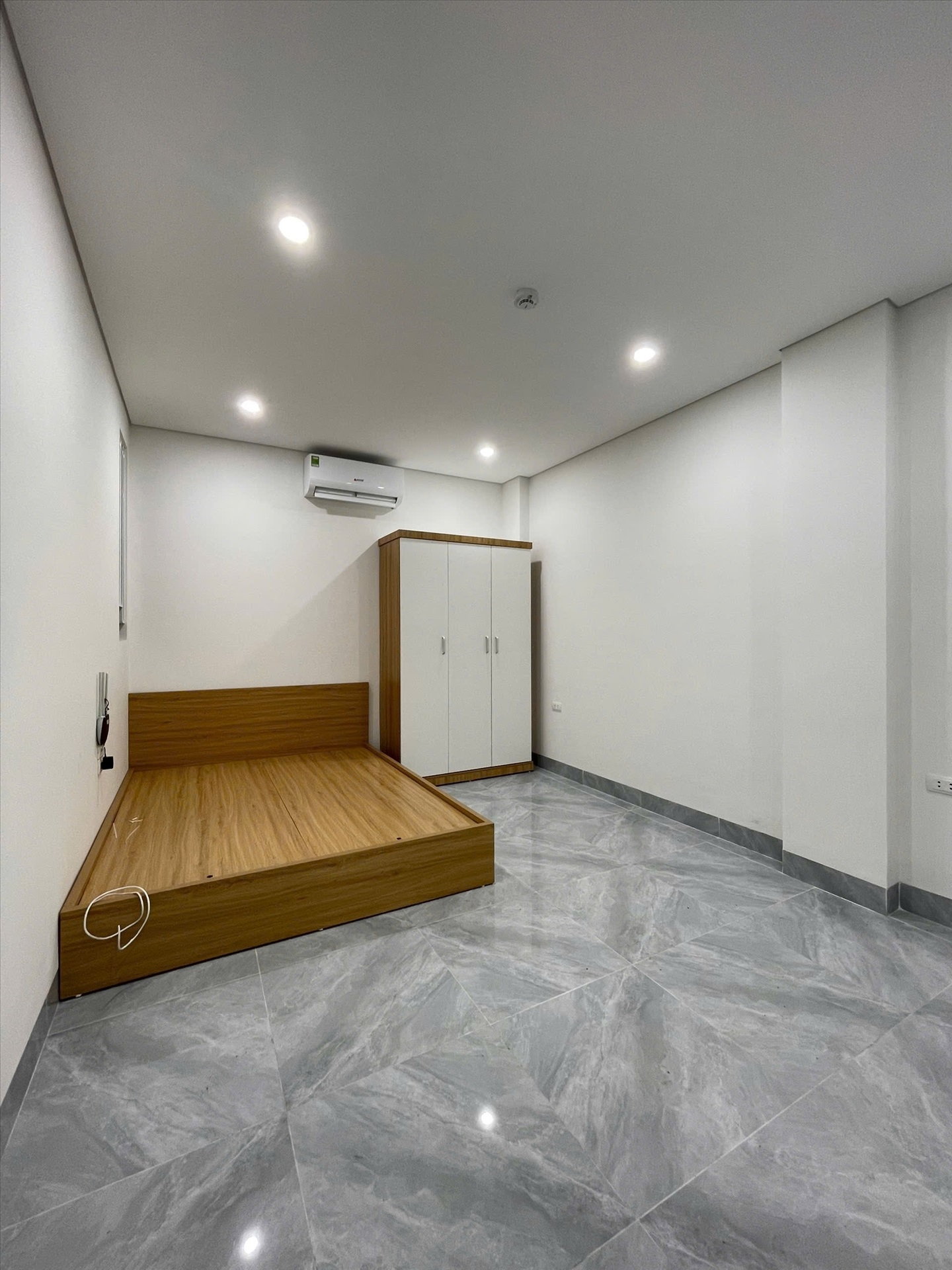 Phòng trọ Studio 35m2 tại Friends Team Kim Giang - Hoàng Mai - Phòng ngủ