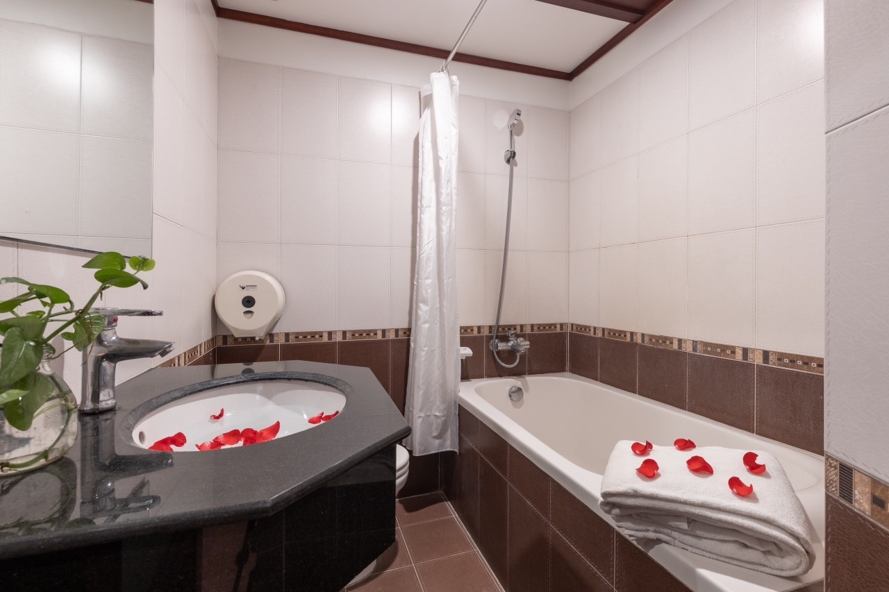 Phòng trọ Studio 45m2 tại THT Land Nguyễn Thượng Hiền - Hai Bà Trưng - Phòng tắm