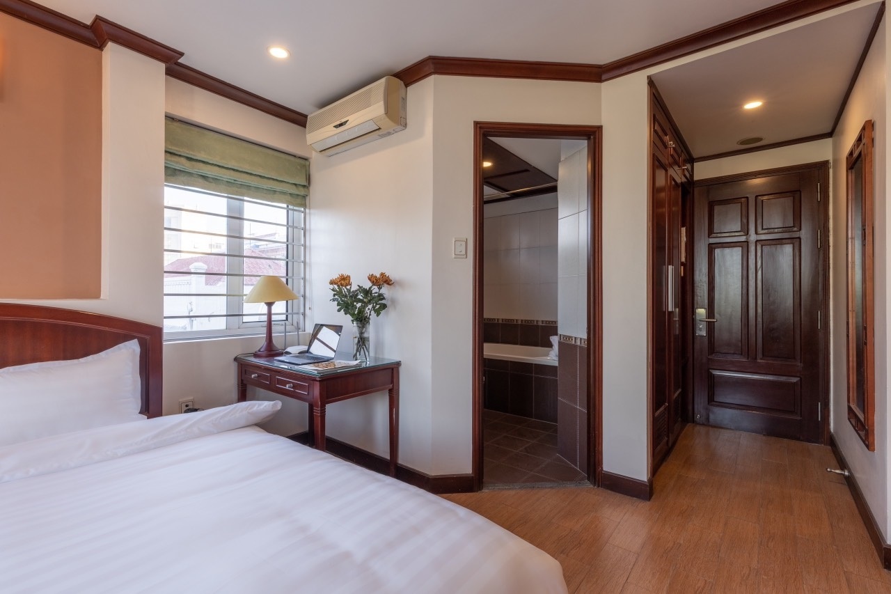 Phòng trọ Studio 50m2 tại THT Land Nguyễn Thượng Hiền - Hai Bà Trưng - Phòng ngủ
