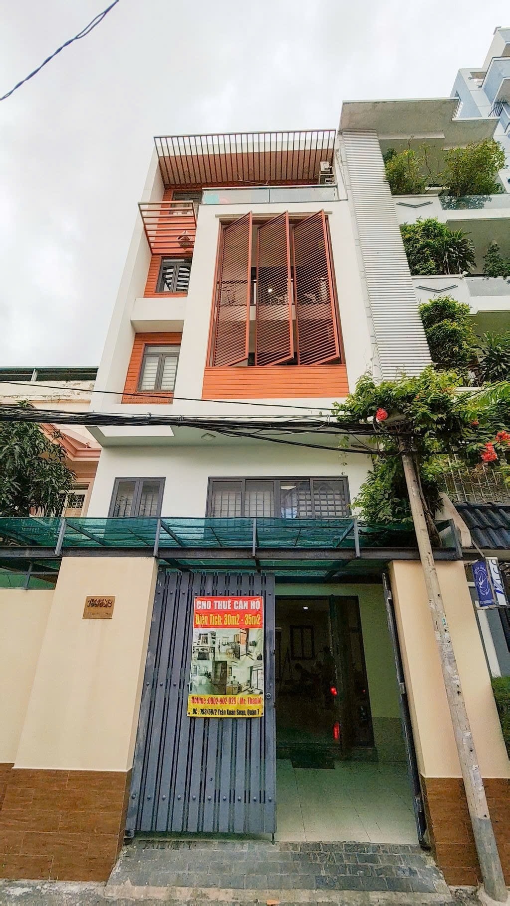 Phòng trọ PTC House 8 Trần Xuân Soạn - Quận 7