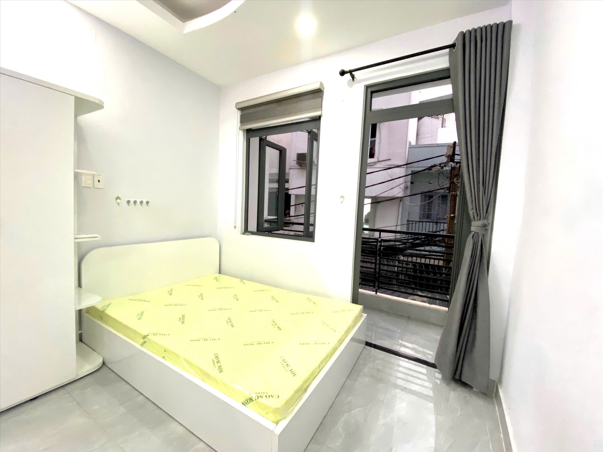 Phòng trọ Studio 25m2 tại AD Home Phan Tây Hồ - Phú Nhuận - Phòng ngủ