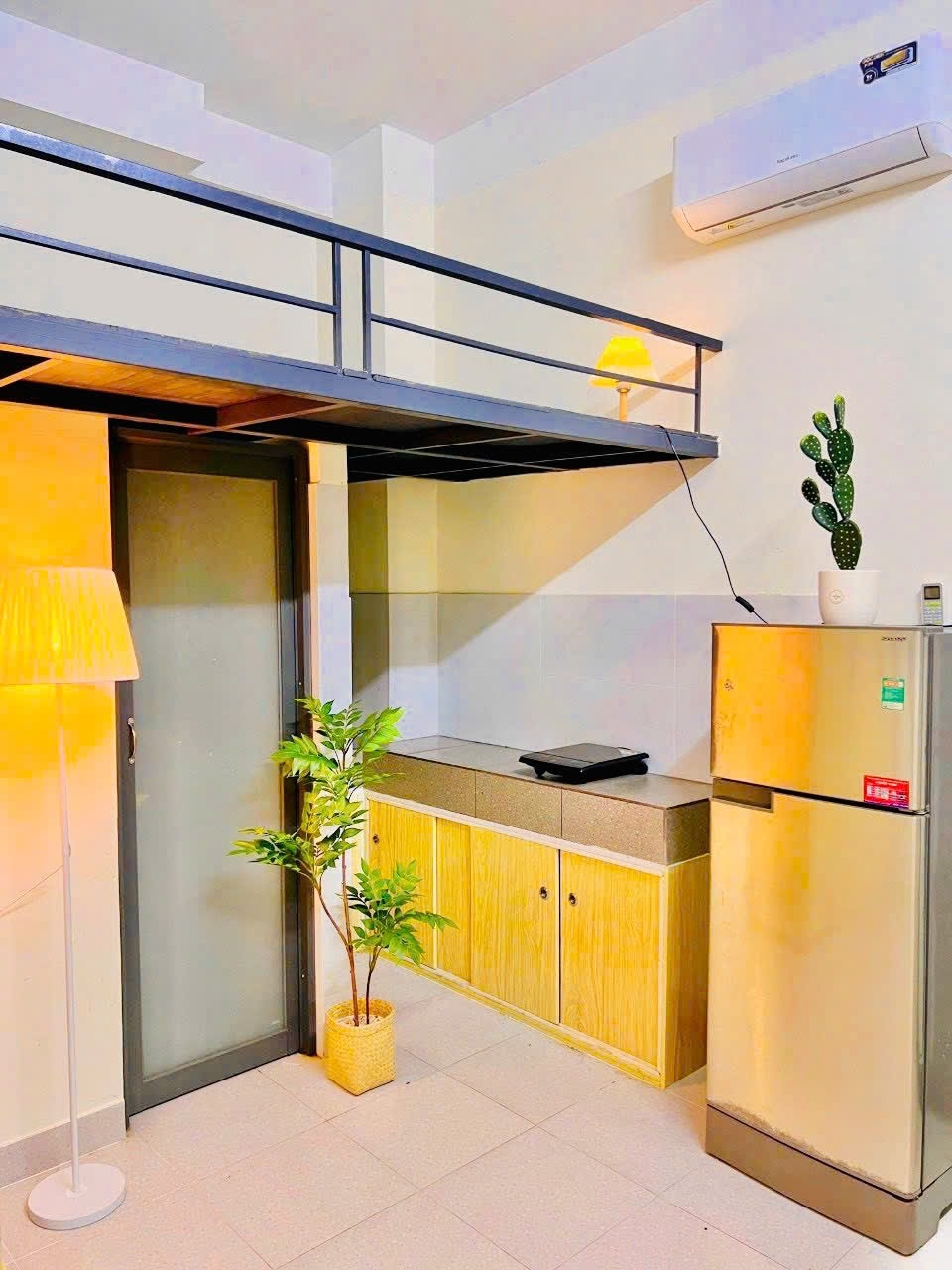 Phòng trọ Duplex 20m2 tại AT House Phan Huy Ích - Gò Vấp - Phòng bếp