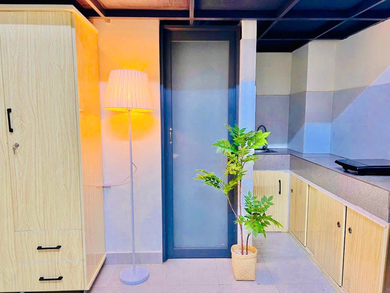 Phòng trọ Duplex 20m2 tại AT House Phan Huy Ích - Gò Vấp - Phòng khách