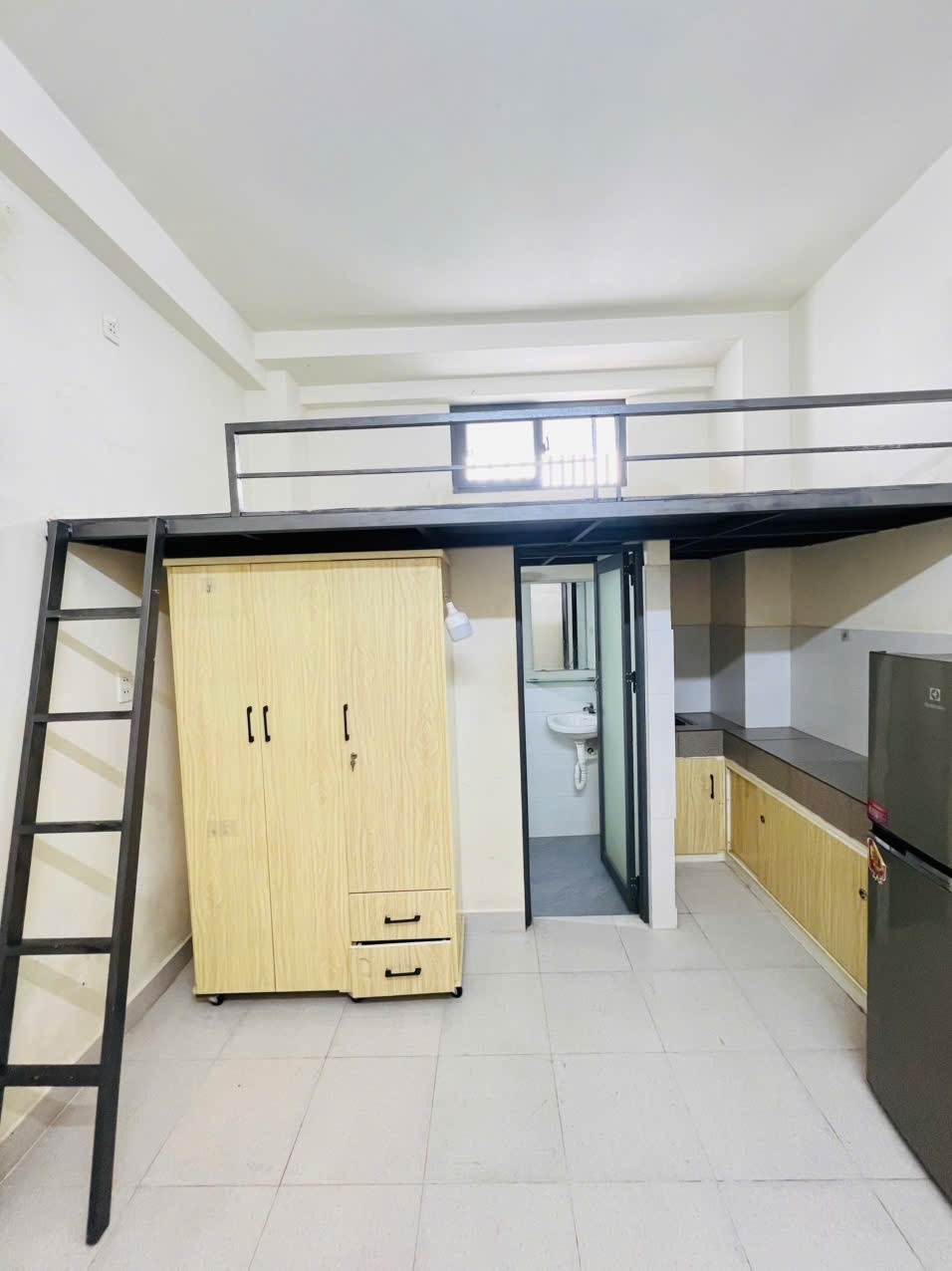 Phòng trọ Duplex 20m2 tại AT House Phan Huy Ích - Gò Vấp - Phòng khách