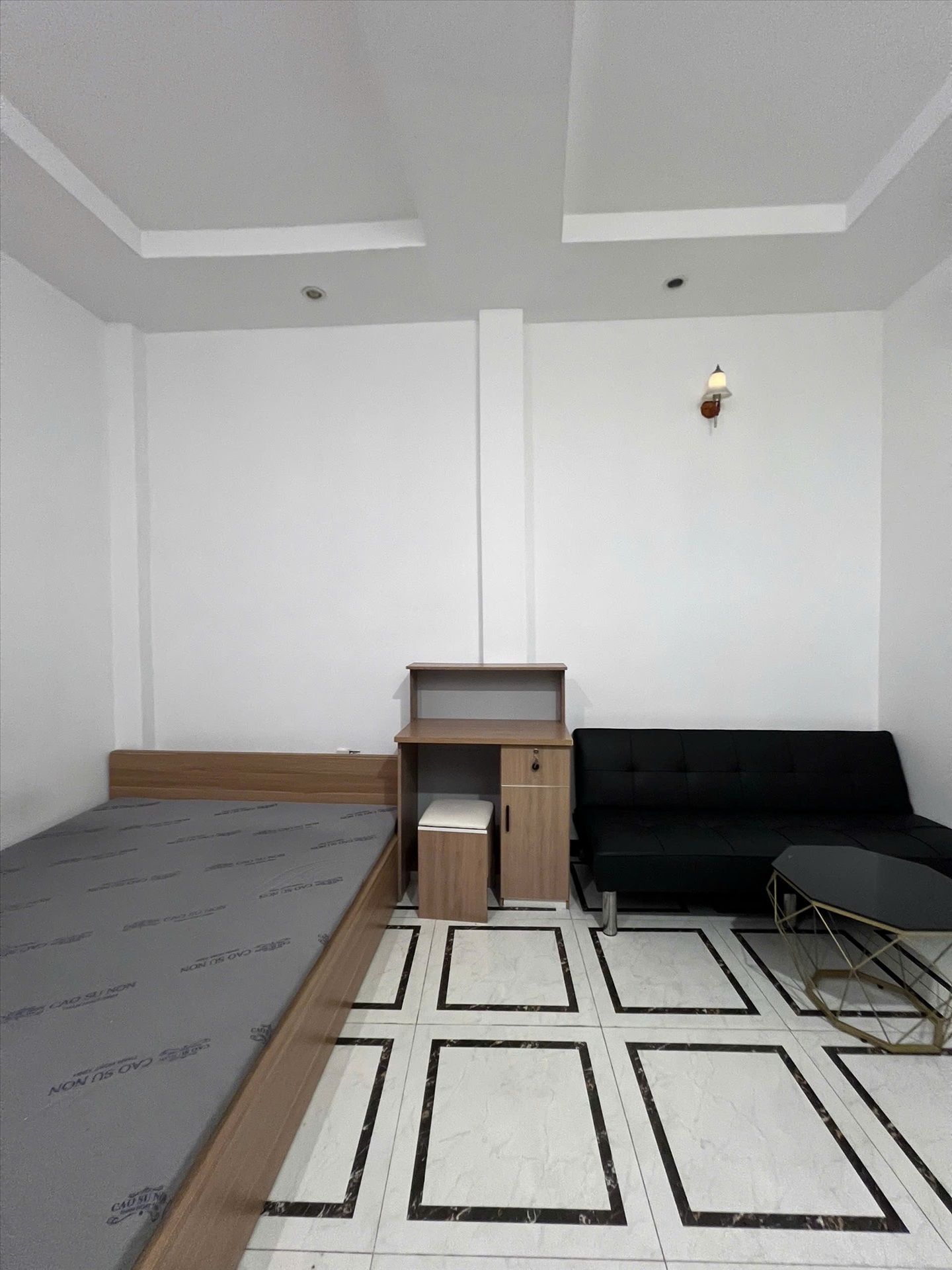 Phòng trọ Studio 30m2 tại TT House Lê Văn Sỹ - Quận 3 - Phòng ngủ