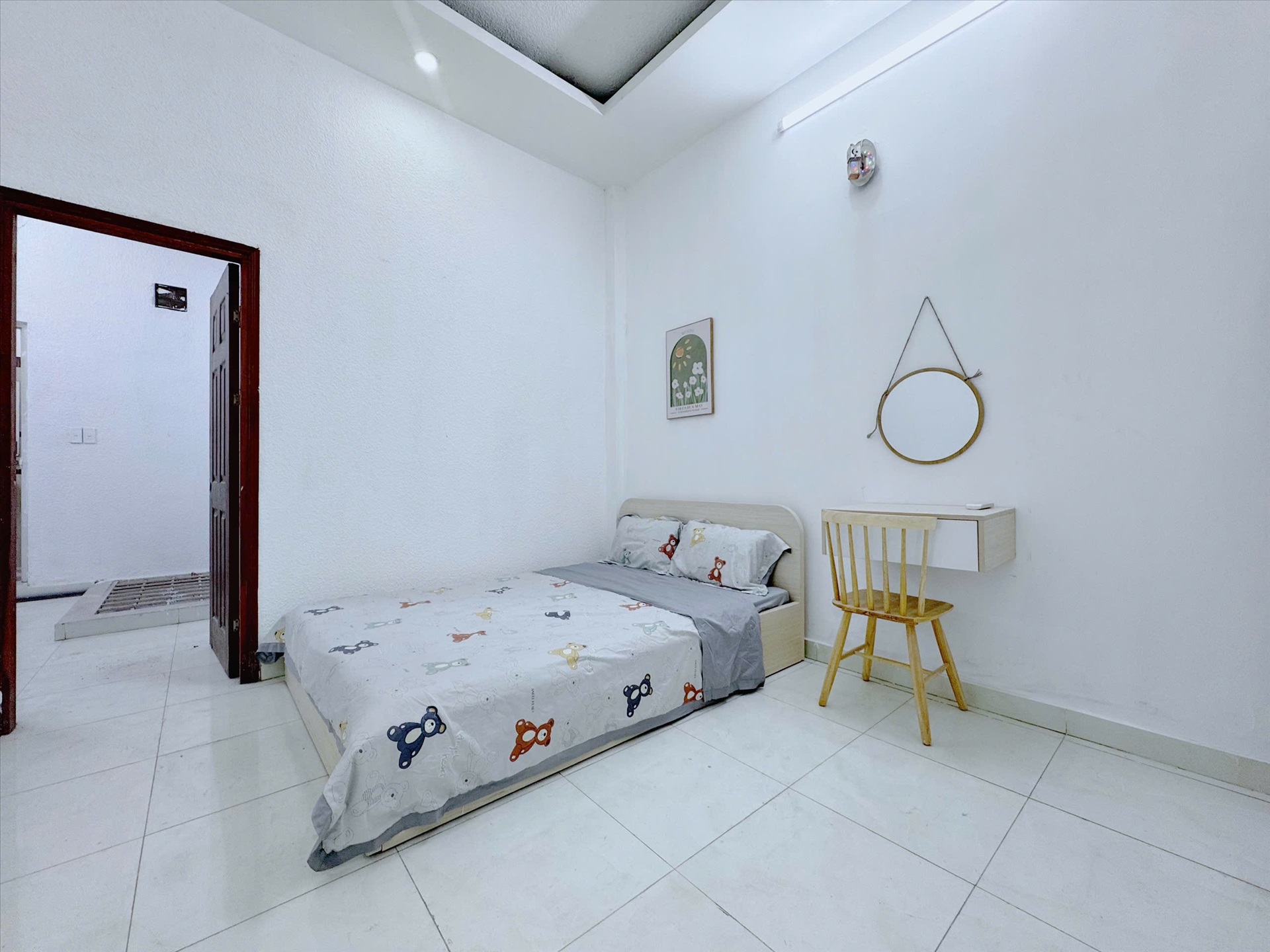 Phòng trọ 1 Phòng ngủ 30m2 tại UD House Cách Mạng Tháng Tám - Tân Bình - Phòng ngủ