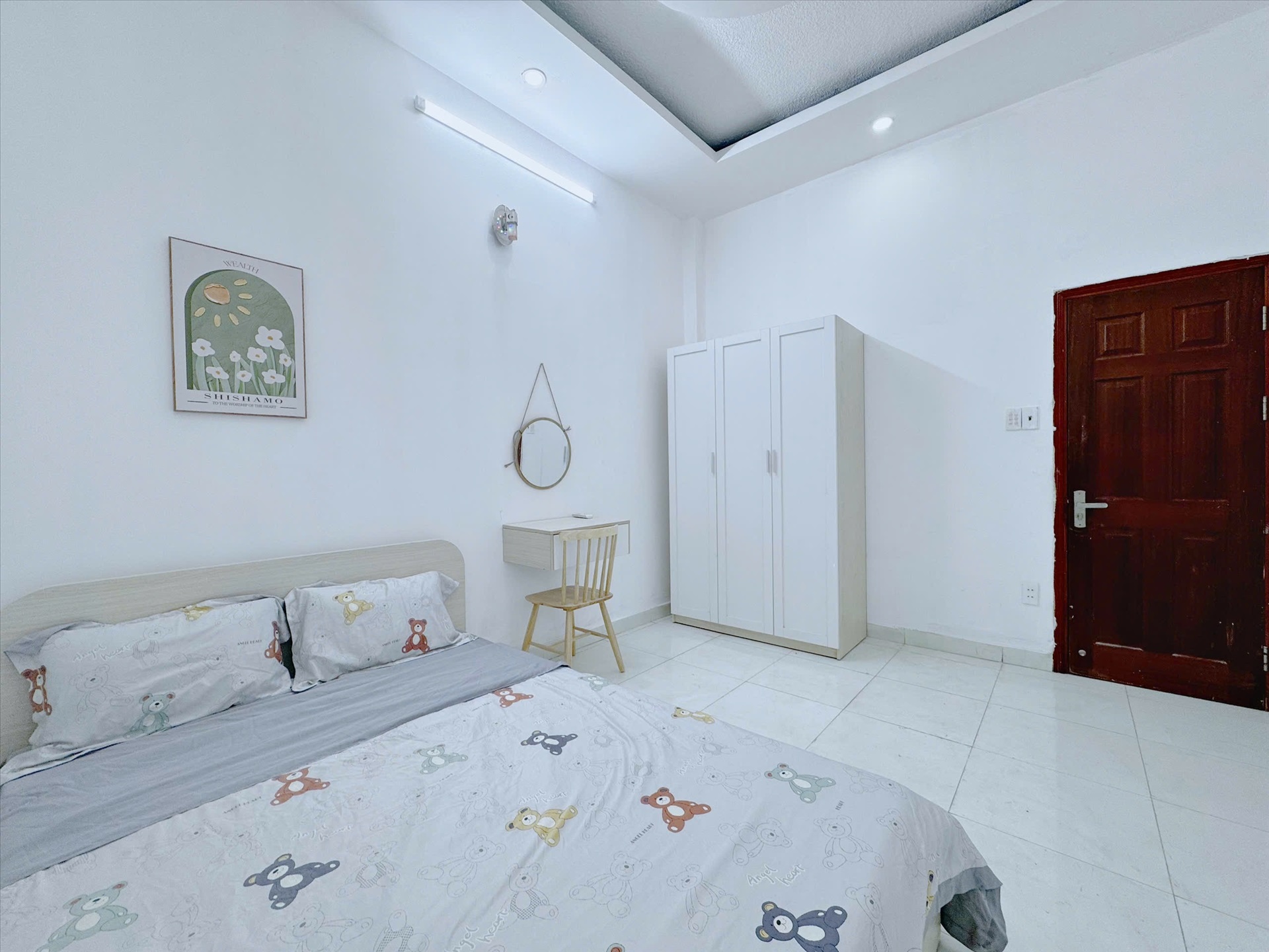 Phòng trọ 1 Phòng ngủ 30m2 tại UD House Cách Mạng Tháng Tám - Tân Bình - Phòng ngủ