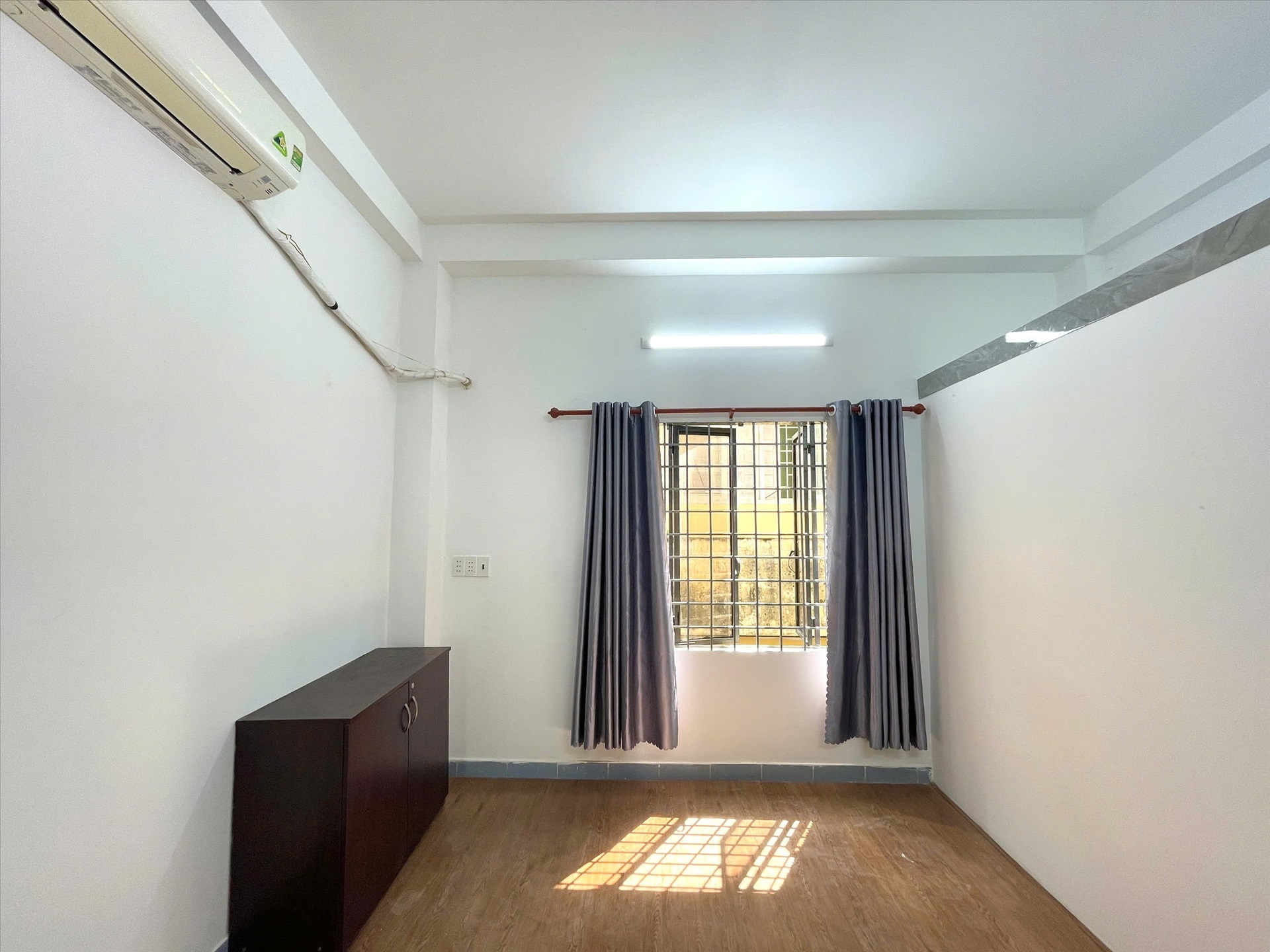 Phòng trọ Studio 25m2 tại Jinjoo Home Nguyễn Thái Bình - Tân Bình - Phòng ngủ