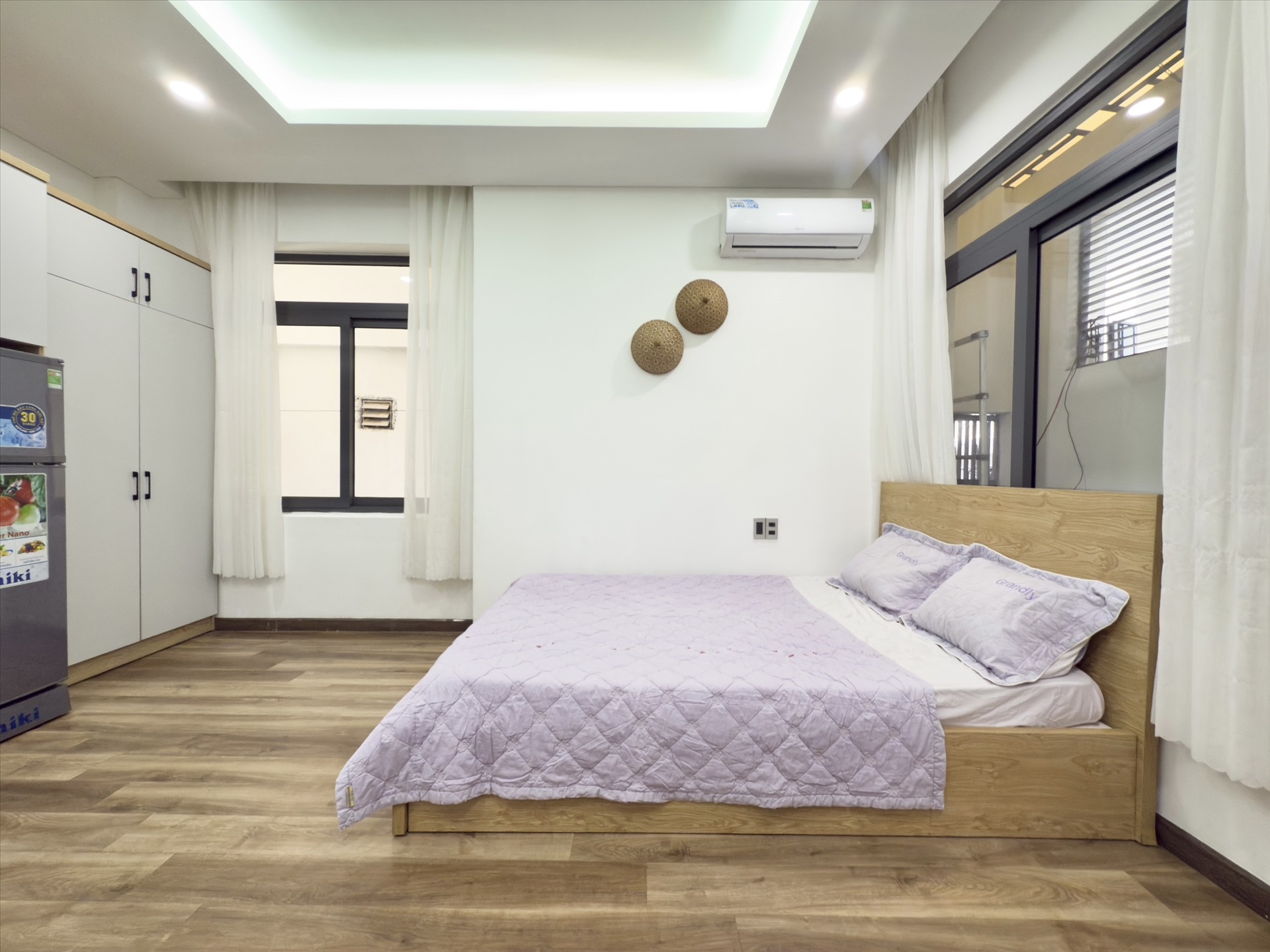 Phòng trọ Studio 25m2 tại TM House Lê Văn Sỹ - Tân Bình - Phòng ngủ