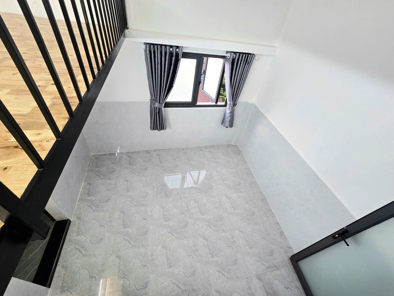 Phòng trọ Duplex 20m2 tại Jinjoo Home Trần Văn Ðang - Quận 3 - Phòng khách