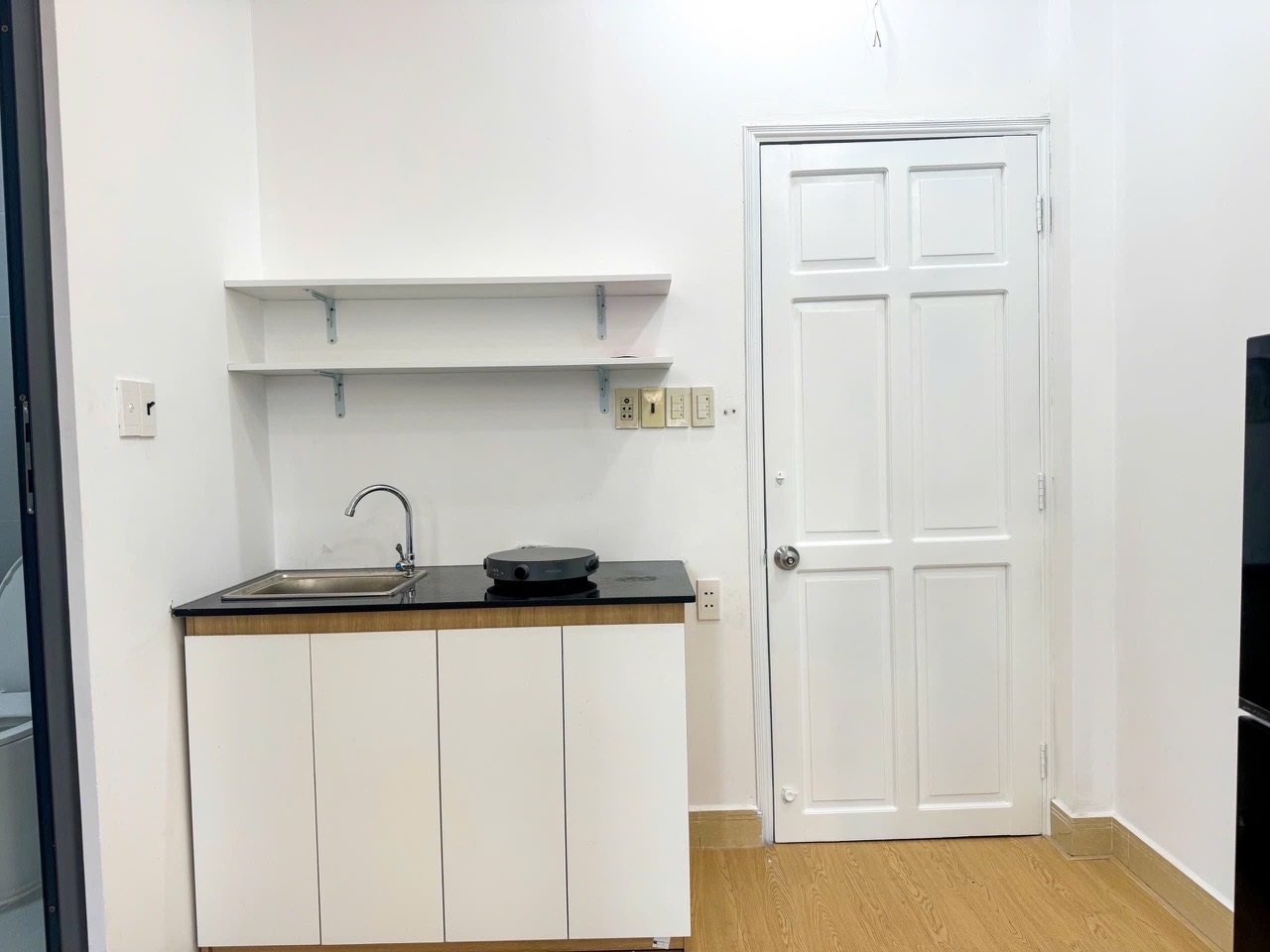 Phòng trọ Studio 30m2 tại Jinjoo Home Xô Viết Nghệ Tĩnh - Bình Thạnh - Phòng bếp