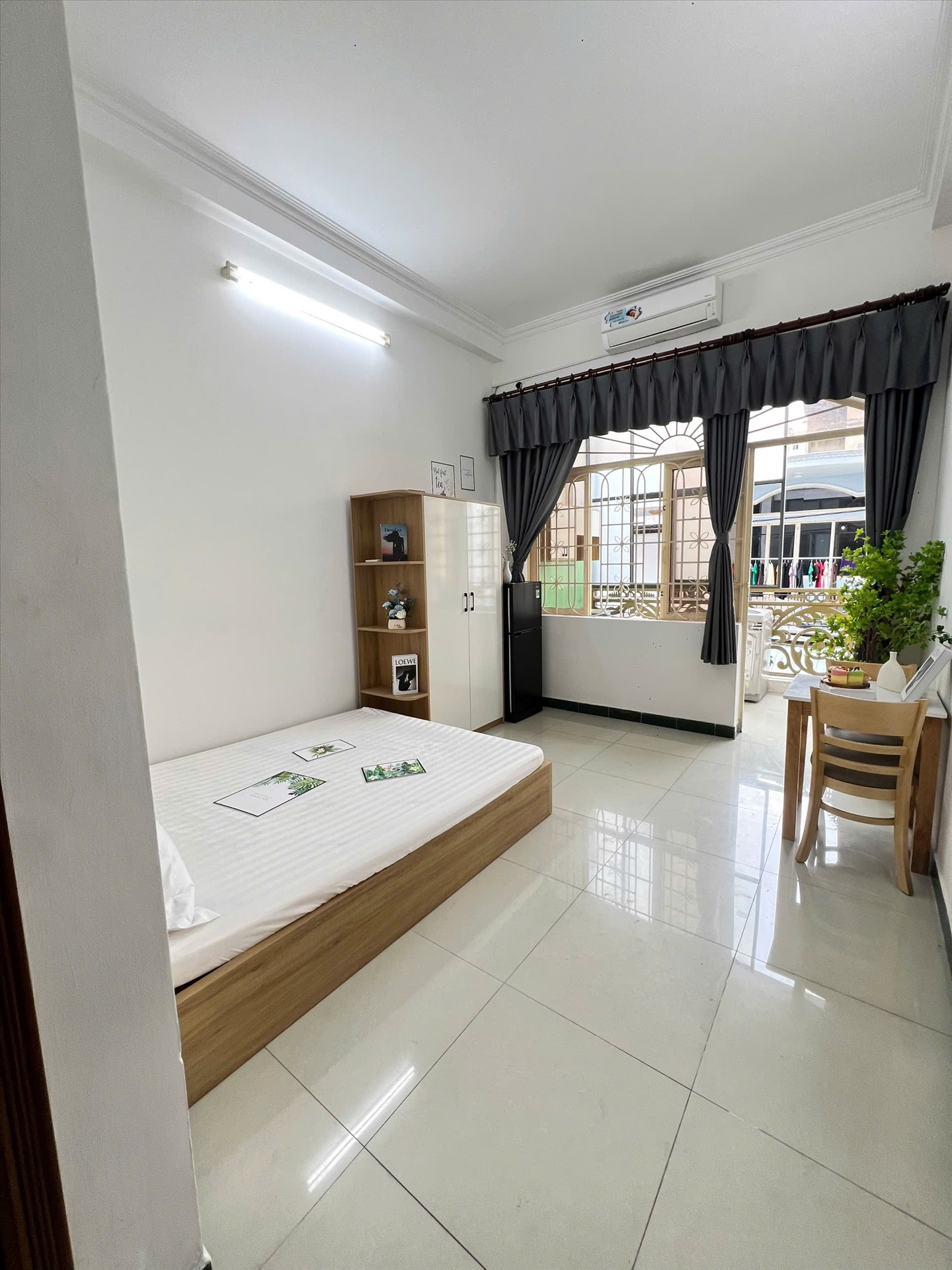 Phòng trọ 1 Phòng ngủ 30m2 tại Home 365 Đồng Xoài - Tân Bình - Phòng ngủ