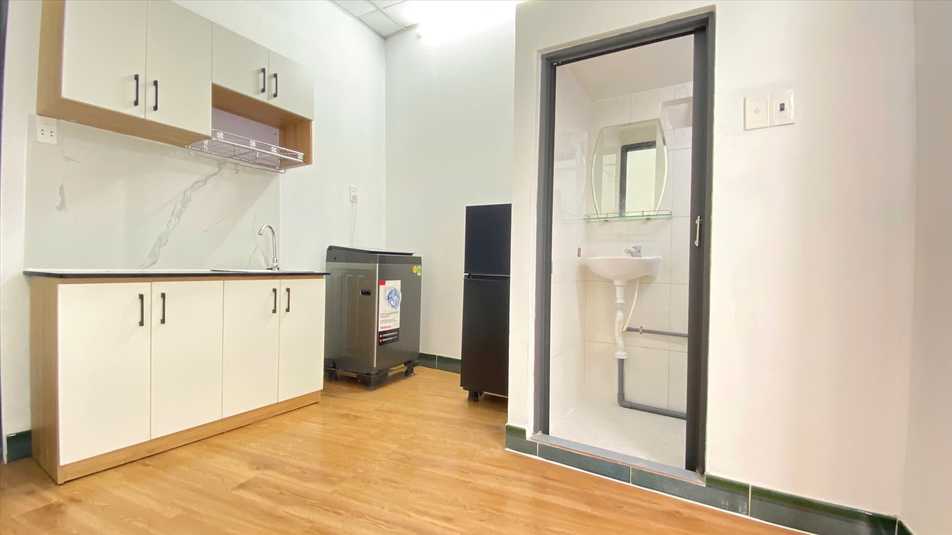 Phòng trọ 1 Phòng ngủ 27m2 tại AD Home nguyễn Cửu Vân - Bình Thạnh - Phòng bếp