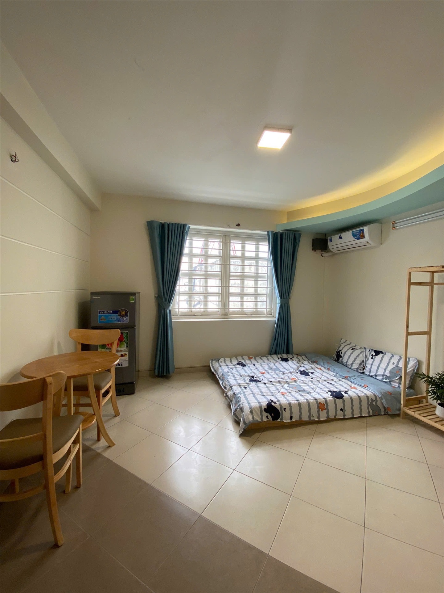 Phòng trọ Studio 25m2 tại TN Home Trương Hoàng Thanh - Tân Bình - Phòng ngủ