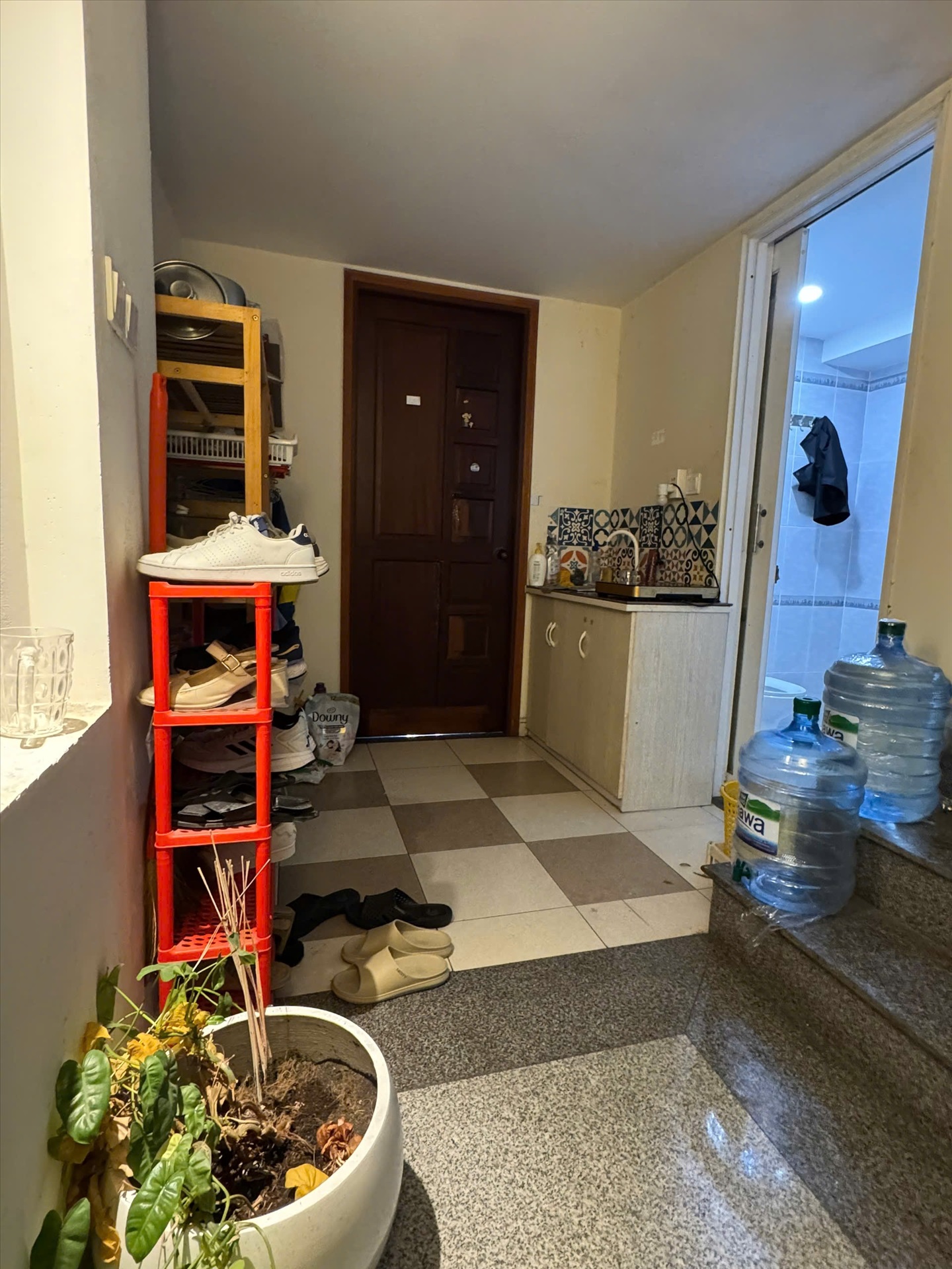 Phòng trọ Studio 25m2 tại TN Home Trương Hoàng Thanh - Tân Bình - Phòng bếp