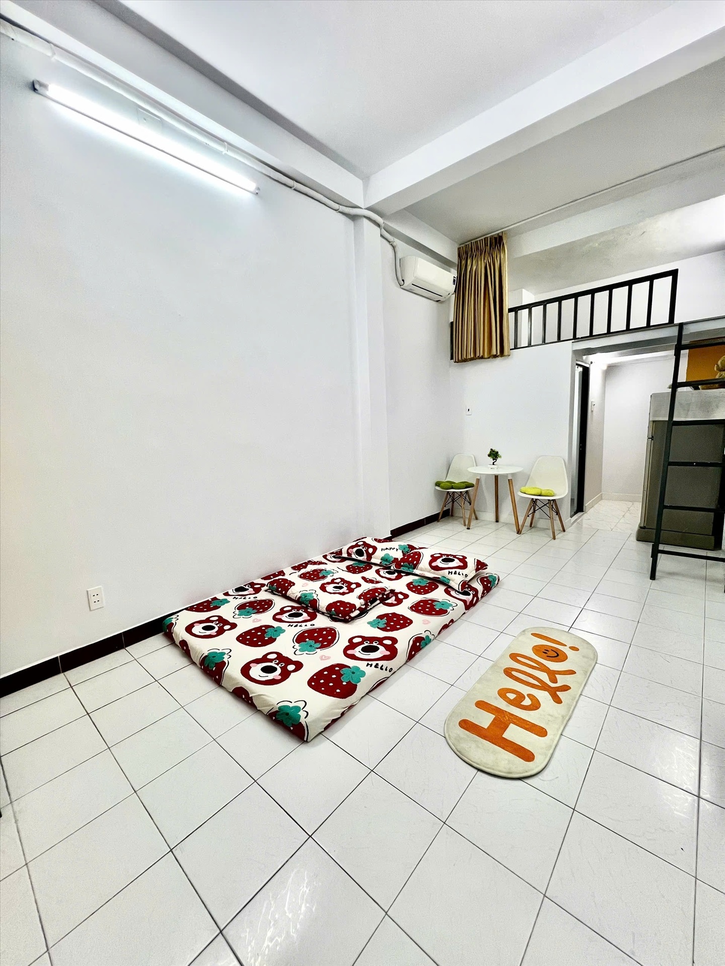 Phòng trọ Duplex 20m2 tại CN House Nguyễn Gia Trí - Bình Thạnh - Phòng ngủ