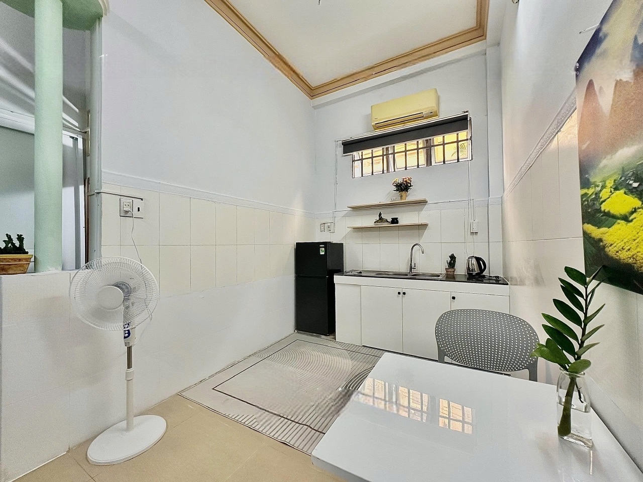 Phòng trọ Studio 20m2 tại AT Home Phan Xích Long - Phú Nhuận - Phòng bếp