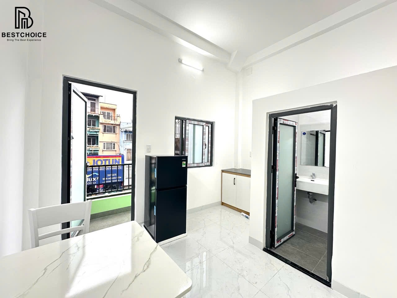 Phòng trọ Studio 25m2 tại QT Home Bạch Đằng - Bình Thạnh - Phòng ngủ