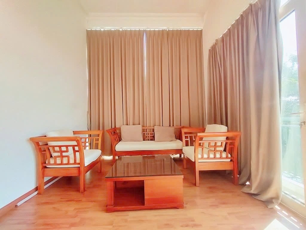 Phòng trọ 1 Phòng ngủ 45m2 tại PTC House 9 Xuân Diệu - Tây Hồ  - Phòng khách