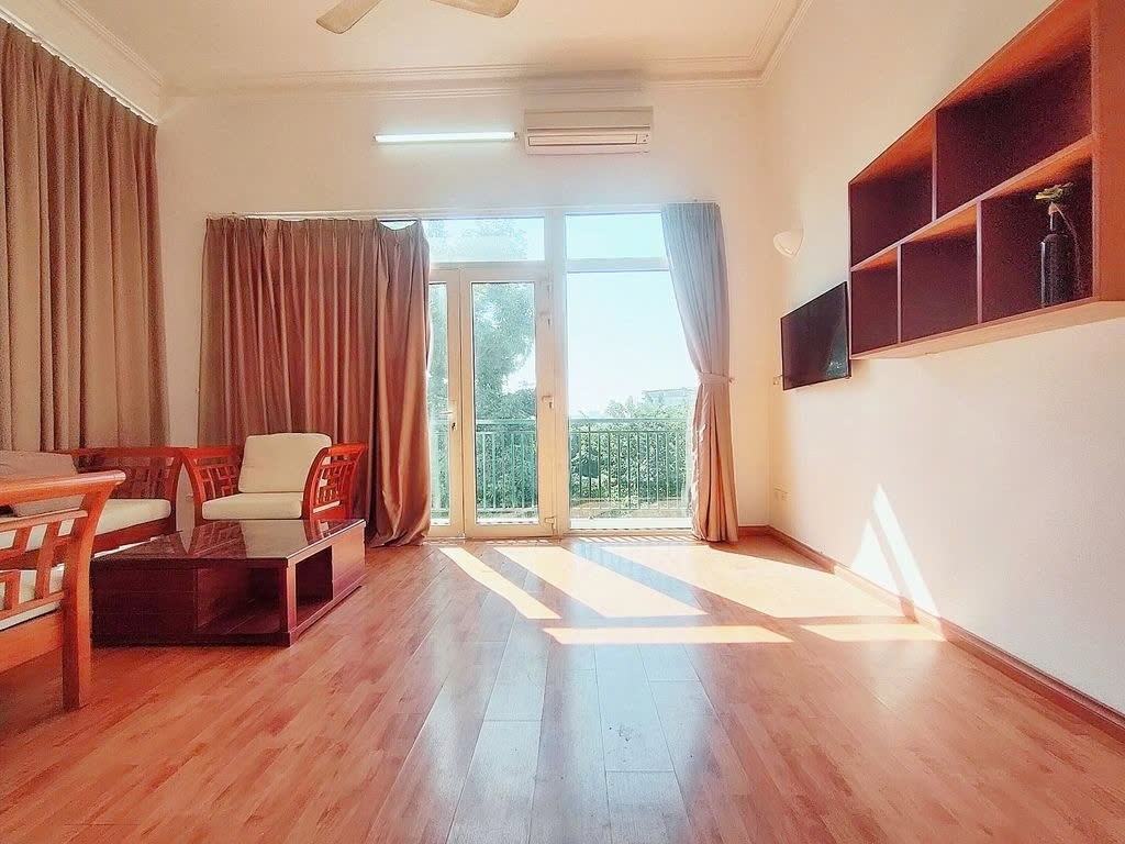 Phòng trọ 1 Phòng ngủ 45m2 tại PTC House 9 Xuân Diệu - Tây Hồ  - Phòng khách