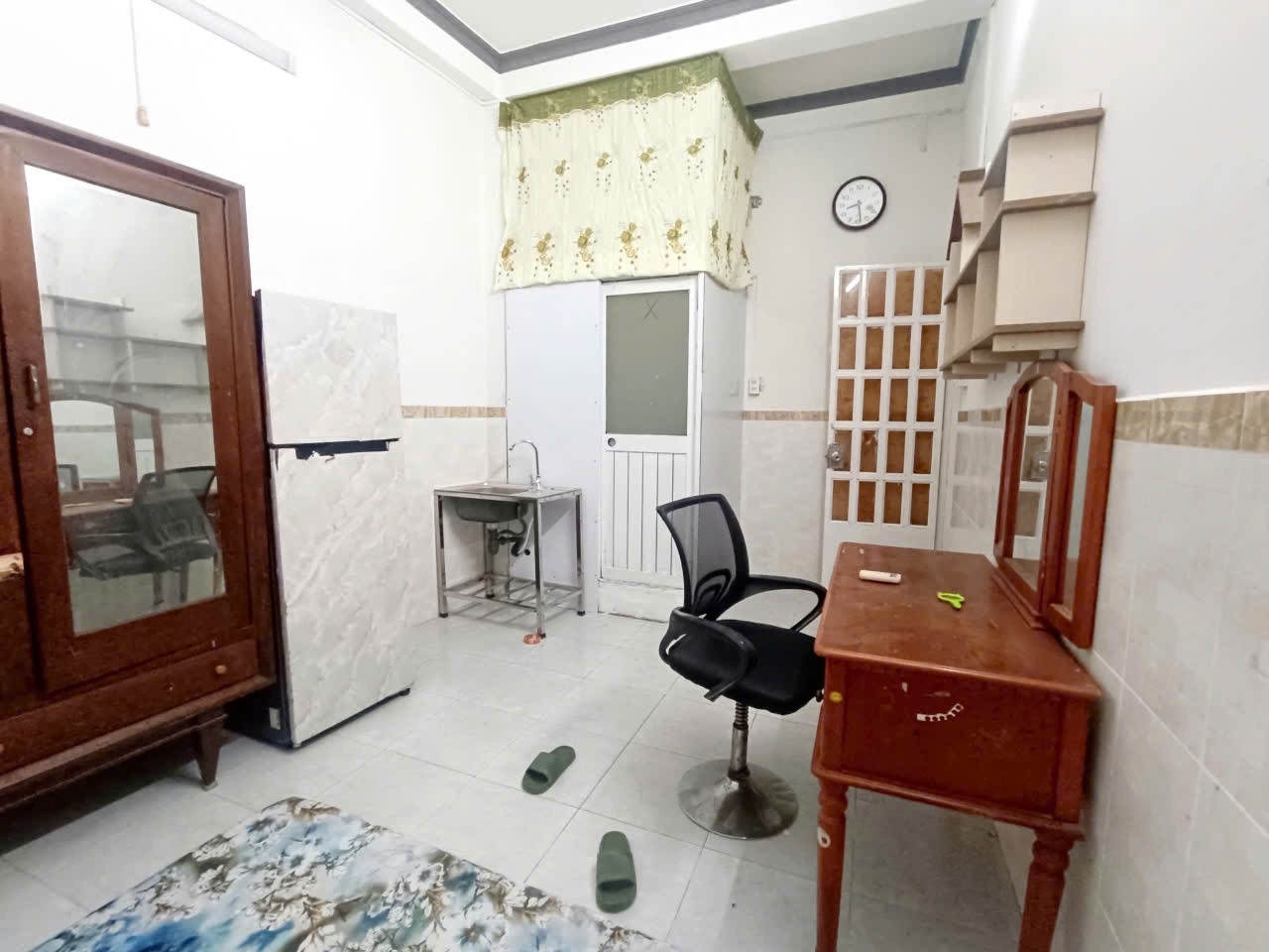 Phòng trọ Studio 20m2 tại AH Home Trần Bình Trọng - Bình Thạnh - Phòng ngủ