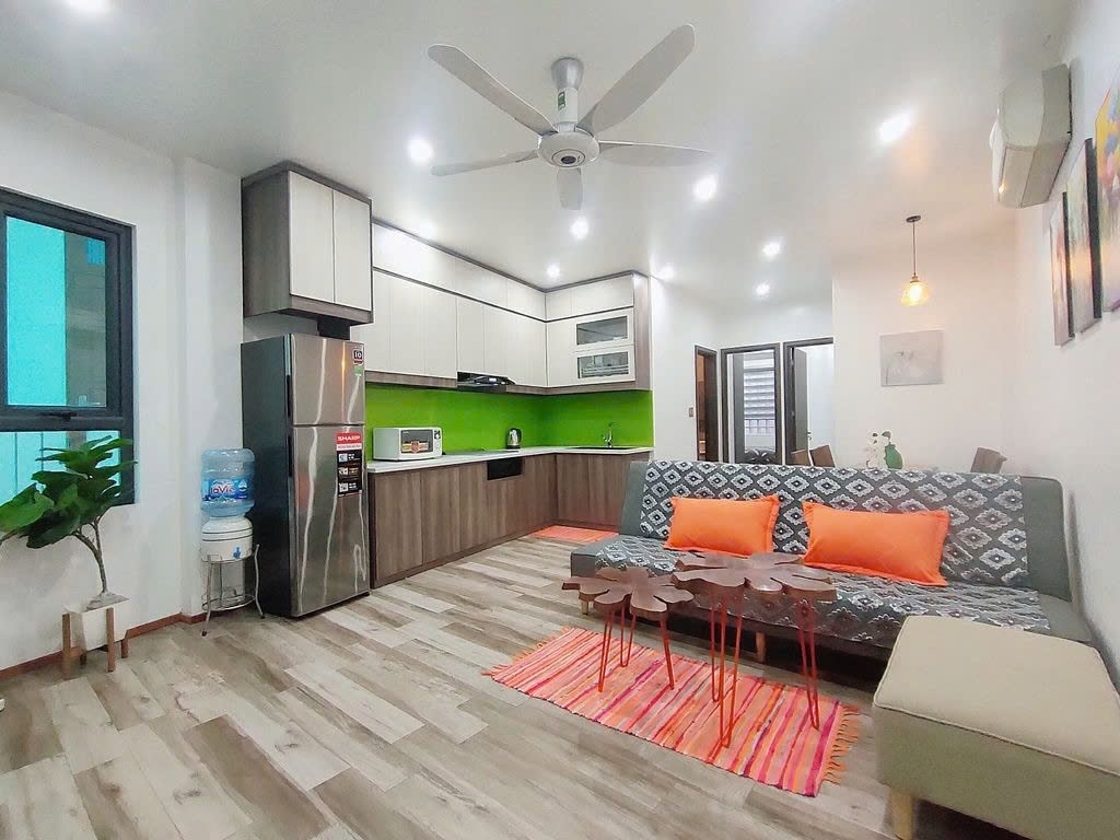 Phòng trọ 2 Phòng ngủ 70m2 tại PTC House 5 Lạc Long Quân - Tây Hồ  - Phòng bếp