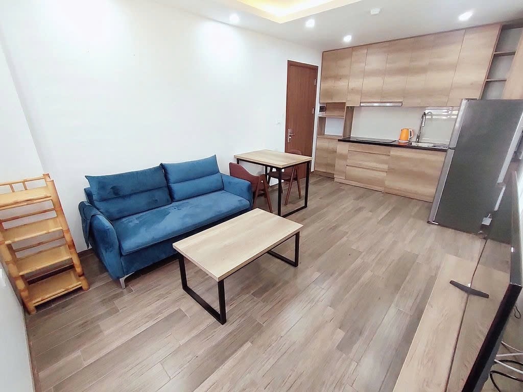 Phòng trọ 1 Phòng ngủ 50m2 tại PTC House 4 Tây Hồ - Tây Hồ - Phòng khách