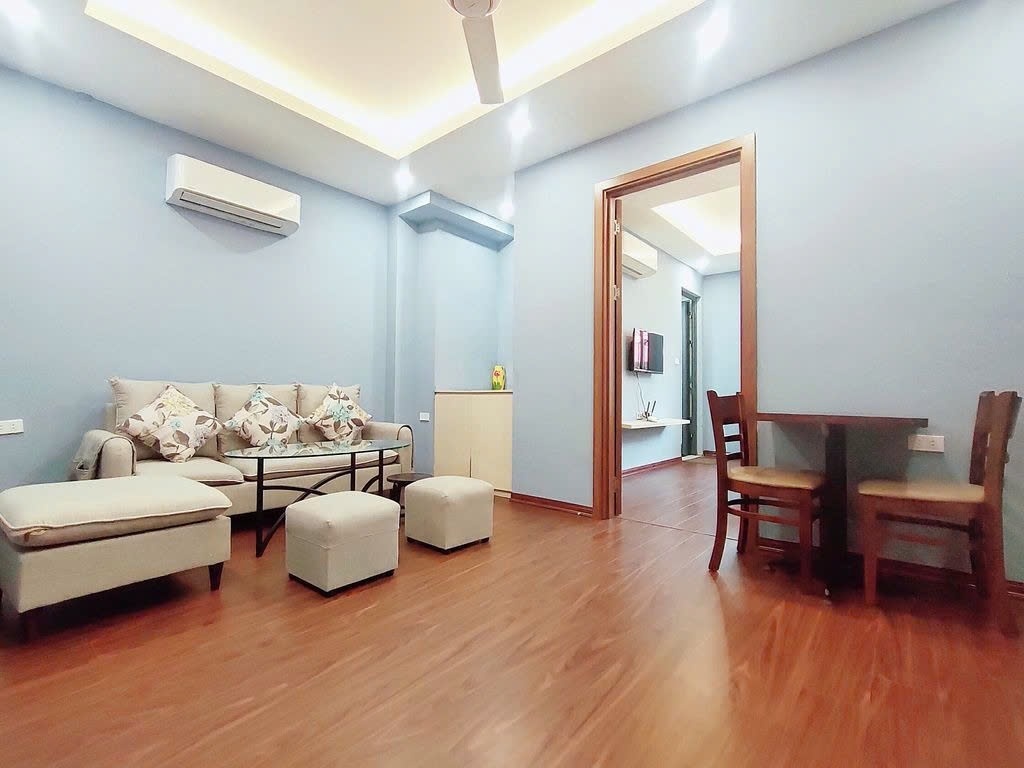 Phòng trọ 1 Phòng ngủ 45m2 tại PTC House 6 Tô Ngọc Vân - Tây Hồ - Phòng khách