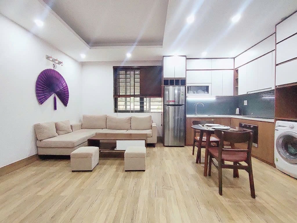 Phòng trọ 1 Phòng ngủ 40m2 tại PTC House 6 Tây Hồ - Tây Hồ - Phòng khách