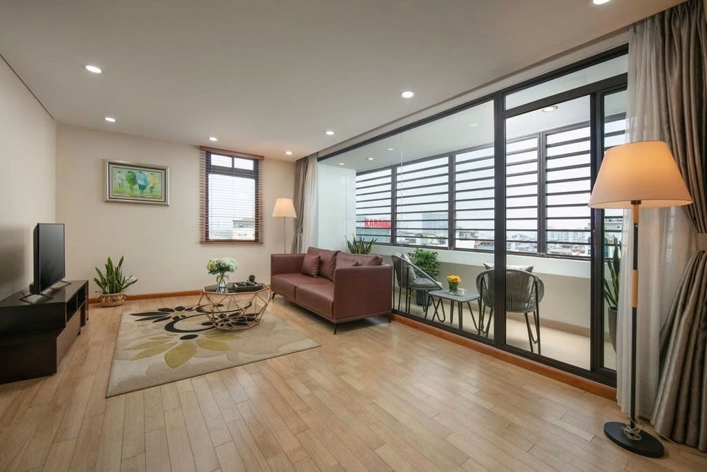 Phòng trọ 2 Phòng ngủ 85m2 tại PTC House 3 Quan Hoa - Cầu Giấy  - Phòng khách