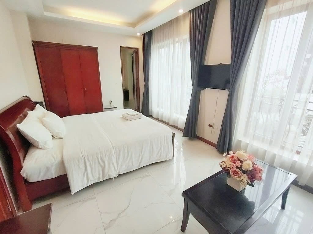 Phòng trọ Studio 40m2 tại PTC House 2 Tô Ngọc Vân - Tây Hồ - Phòng ngủ