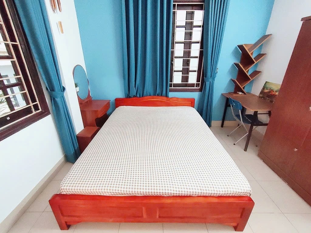 Phòng trọ Studio 20m2 tại PTC  House 2 Đặng Thai Mai - Tây Hồ  - Phòng ngủ