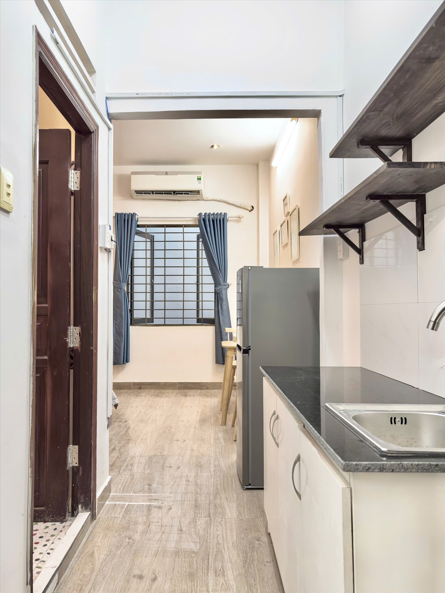 Phòng trọ 1 Phòng ngủ 30m2 tại H Home Số 5 Cư Xá Chu Văn An - Bình Thạnh - Phòng bếp