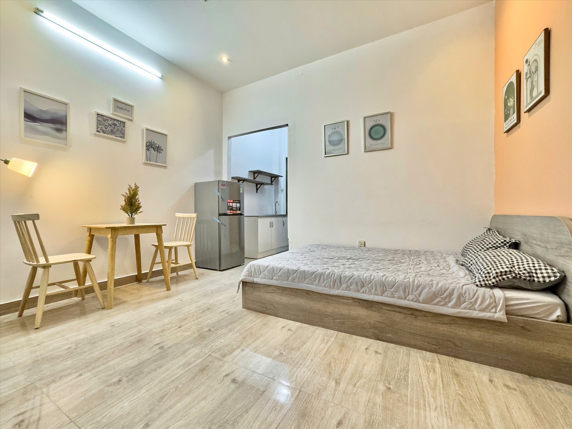 Phòng trọ 1 Phòng ngủ 30m2 tại H Home Số 5 Cư Xá Chu Văn An - Bình Thạnh - Phòng ngủ